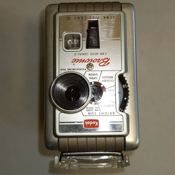 Vintage Brownie Model 2 Movie Camera For Parts Display Prop